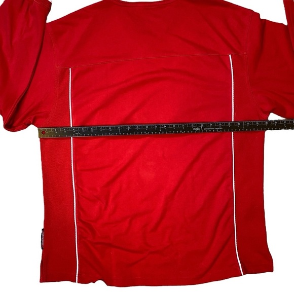 VINTAGE Tampa Bay‎ Buccaneers Sweatshirt Mens XL Red  V Neck NFL Football - Picture 10 of 12